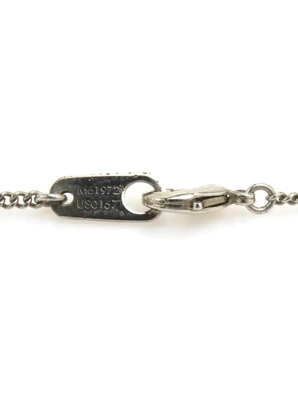 Auth Louis Vuitton Necklace Silver #302779L25B